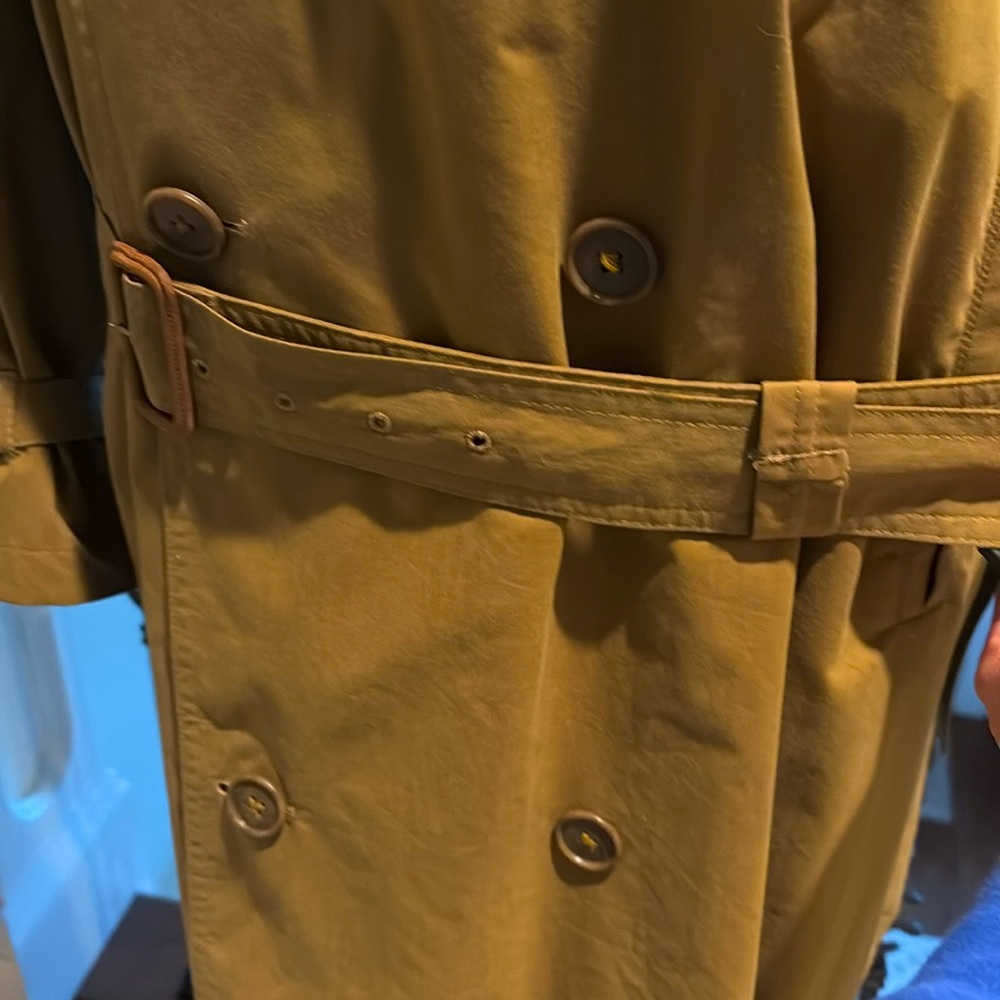 Authentic Christian Dior Vintage Military Trench sz 10 excellent condition ❤️ - Picture 9 of 16